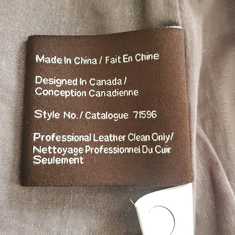 Danier Leather Lavender Jacket - Picture 10 of 10